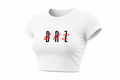 BRZ  Crop Top - White