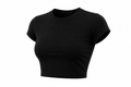 BRZ Essential Crop Top - Black