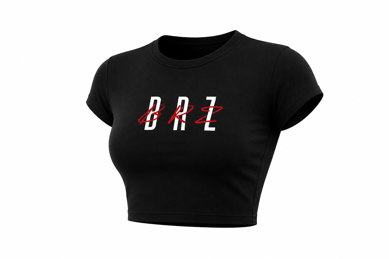 BRZ Crop Top - Black