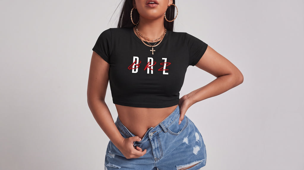 BRZ Crop Top - Black